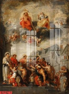 Tải file Tranh sơn dầu phương tây tổng hợp STS27162 (gốc) chủ đề tôn giáo