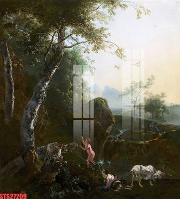 File tranh in trần Tranh sơn dầu phương tây tổng hợp STS27209 (ảnh gốc siêu nét)