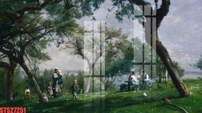 Chi tiết file ảnh Tranh sơn dầu phương tây tổng hợp STS27251 sắc nét