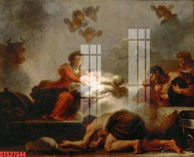 File in ấn Tranh sơn dầu phương tây tổng hợp STS27344 (bản gốc) từ file gốc