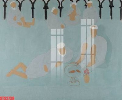 File tranh Tranh sơn dầu phương tây tổng hợp STS2739 (gốc) chủ đề con người