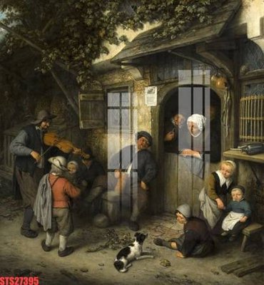 Tải file Tranh sơn dầu phương tây tổng hợp STS27395 (ảnh gốc) file TIFF