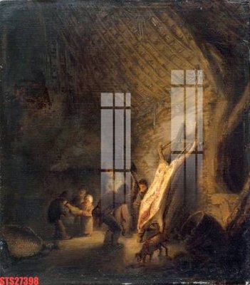 File gốc Tranh sơn dầu phương tây tổng hợp STS27398 (in mica) cắt laser