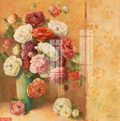 File tranh gốc Tranh sơn dầu phương tây tổng hợp STS274 (bản quyền) độc đáo