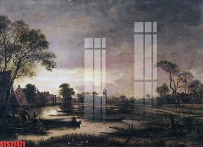 File tranh Tranh sơn dầu phương tây tổng hợp STS27471 (bản gốc) in lụa 3D