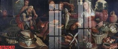 Tải file gốc Tranh sơn dầu phương tây tổng hợp STS27477 (bản PSD) gốc