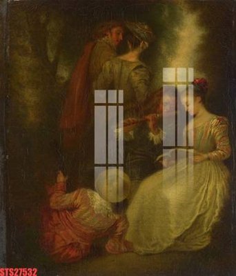 Tải file Tranh sơn dầu phương tây tổng hợp STS27532 (ảnh gốc) độ phân giải 300dpi