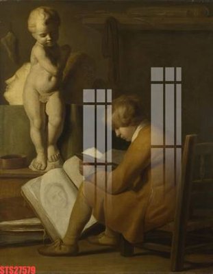 File tranh quảng cáo Tranh sơn dầu phương tây tổng hợp STS27579 (download file gốc)