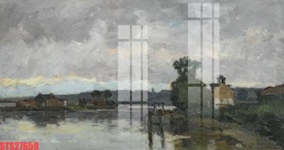 File PSD Tranh sơn dầu phương tây tổng hợp STS27659 (bản gốc) cho nhà in