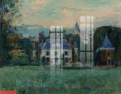 Tải file gốc in lụa Tranh sơn dầu phương tây tổng hợp STS27663 siêu nét