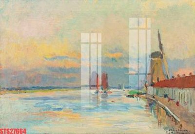 File gốc Tranh sơn dầu phương tây tổng hợp STS27664 (in 3D) cho trang trí