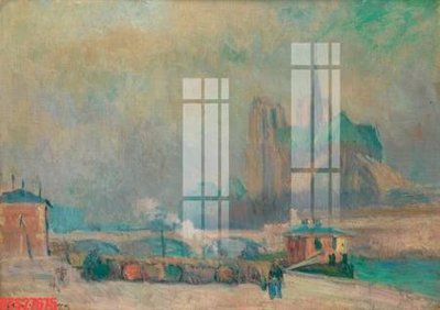 File in trần Tranh sơn dầu phương tây tổng hợp STS27675 (file gốc) xuyên sáng