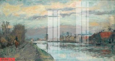 File tranh gốc in trần nhà Tranh sơn dầu phương tây tổng hợp STS27678 3D