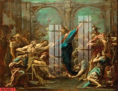 File tranh Tranh sơn dầu phương tây tổng hợp STS27769 (gốc) in film