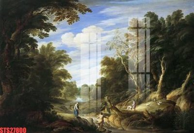 File gốc Tranh sơn dầu phương tây tổng hợp STS27800 (trang trí) phòng ngủ