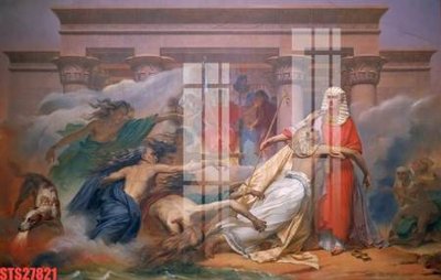 File tranh Tranh sơn dầu phương tây tổng hợp STS27821 (ảnh gốc) độc quyền