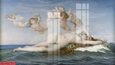 Ảnh gốc Tranh sơn dầu phương tây tổng hợp STS27845 (siêu chi tiết) để in ấn