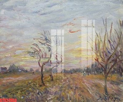 Tải file Tranh sơn dầu phương tây tổng hợp STS27953 (gốc) chủ đề hoa sen