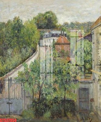 File gốc Tranh sơn dầu phương tây tổng hợp STS27954 (in lụa) họa tiết 3D