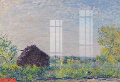 File in trần Tranh sơn dầu phương tây tổng hợp STS27956 (bản gốc) trời sao