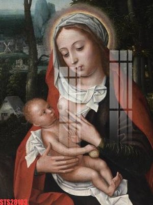 File gốc in ấn Tranh sơn dầu phương tây tổng hợp STS28103 (sẵn sàng tải về)