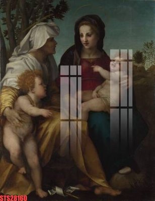 Tải file Tranh sơn dầu phương tây tổng hợp STS28160 (gốc) chủ đề tôn giáo