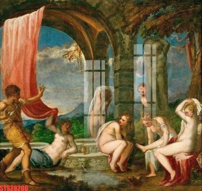 File ảnh Tranh sơn dầu phương tây tổng hợp STS28206 (gốc) in quảng cáo ngoài trời