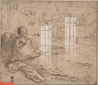 File tranh Tranh sơn dầu phương tây tổng hợp STS28359 (bản gốc) in lụa dán tường