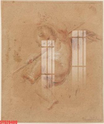 File tranh Tranh sơn dầu phương tây tổng hợp STS28400 (ảnh gốc) in trần nhà