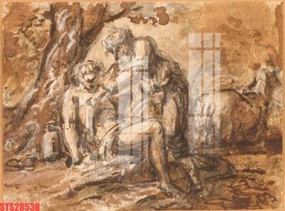 File gốc Tranh sơn dầu phương tây tổng hợp STS28538 (in tráng gương) ốp tường