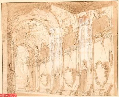 File in ấn Tranh sơn dầu phương tây tổng hợp STS28585 (bản gốc) sắc nét