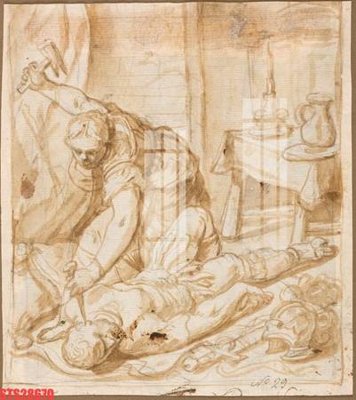 Ảnh gốc file in lụa Tranh sơn dầu phương tây tổng hợp STS28670 chi tiết