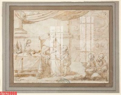 File gốc Tranh sơn dầu phương tây tổng hợp STS28868 (trang trí) phòng làm việc