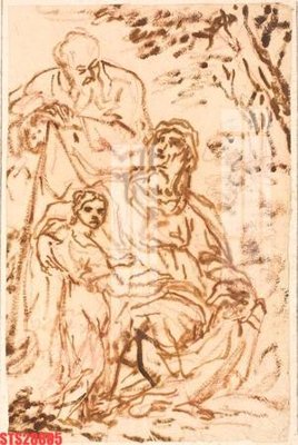 Download file gốc Tranh sơn dầu phương tây tổng hợp STS28885 (độ nét cao)