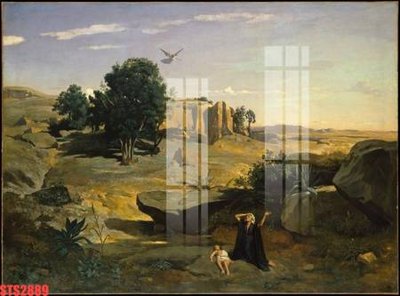 File gốc Tranh sơn dầu phương tây tổng hợp STS2889 (in lụa) họa tiết 3D