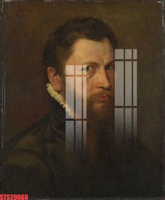 File gốc Tranh sơn dầu phương tây tổng hợp STS29068 (vector) cho in ấn