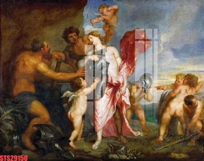 Download file Tranh sơn dầu phương tây tổng hợp STS29150 (chuẩn in) chất lượng cao