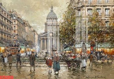 Ảnh gốc file in lụa Tranh sơn dầu phương tây tổng hợp STS2919 chi tiết