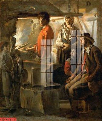 File ảnh Tranh sơn dầu phương tây tổng hợp STS29193 (gốc) in poster