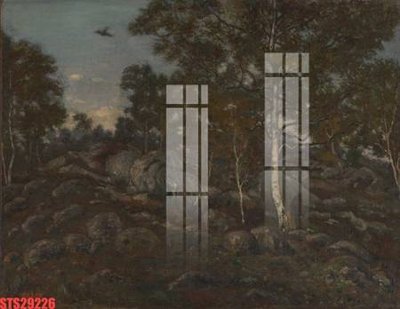 File tranh Tranh sơn dầu phương tây tổng hợp STS29226 (bản gốc) in canvas