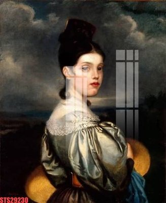 File in ấn Tranh sơn dầu phương tây tổng hợp STS29230 (bản gốc) chất lượng cao