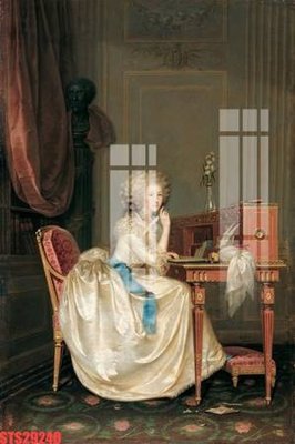 File tranh gốc in trần nhà Tranh sơn dầu phương tây tổng hợp STS29240 3D