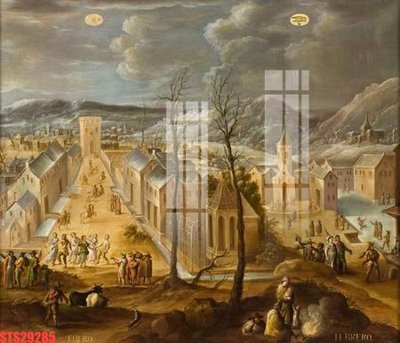 File PSD Tranh sơn dầu phương tây tổng hợp STS29285 (bản gốc) dễ dàng edit