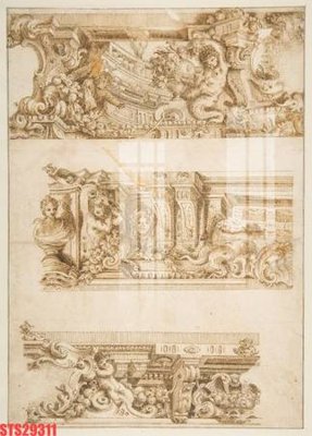 Tải file PSD Tranh sơn dầu phương tây tổng hợp STS29311 (nguyên layer) để in