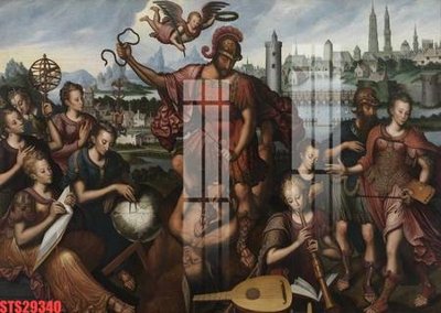 Tải file Tranh sơn dầu phương tây tổng hợp STS29340 (gốc) in ấn ngay lập tức