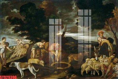 File gốc Tranh sơn dầu phương tây tổng hợp STS29390 (thiết kế) độc quyền