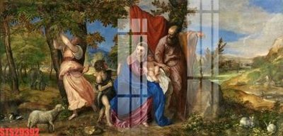 File gốc Tranh sơn dầu phương tây tổng hợp STS29392 (vector) cho in ấn