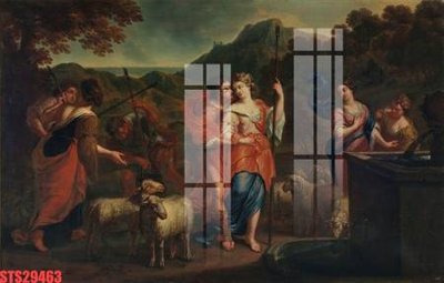 Tải về file tranh gốc Tranh sơn dầu phương tây tổng hợp STS29463 (để in quảng cáo)