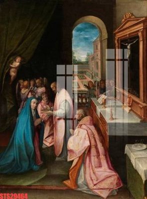 File gốc Tranh sơn dầu phương tây tổng hợp STS29464 (in mica) làm quà tặng