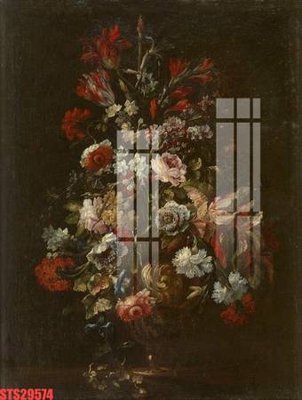 File tranh Tranh sơn dầu phương tây tổng hợp STS29574 (bản gốc) in lụa dán tường